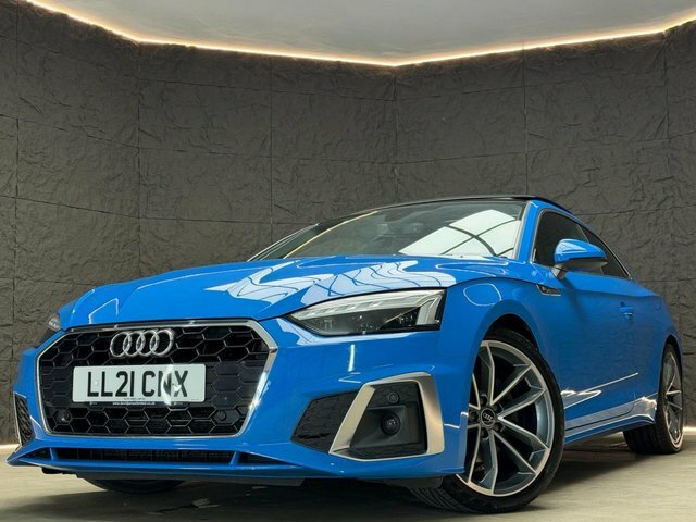 Audi A5 Coupe LL21CNX Blue #3