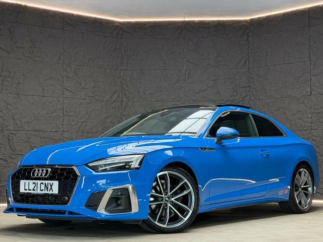 Audi A5 Coupe Blue