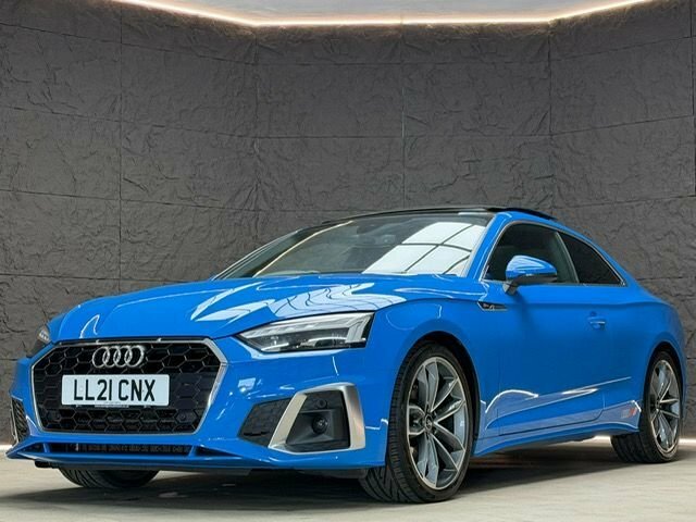 Audi A5 Coupe LL21CNX Blue #2