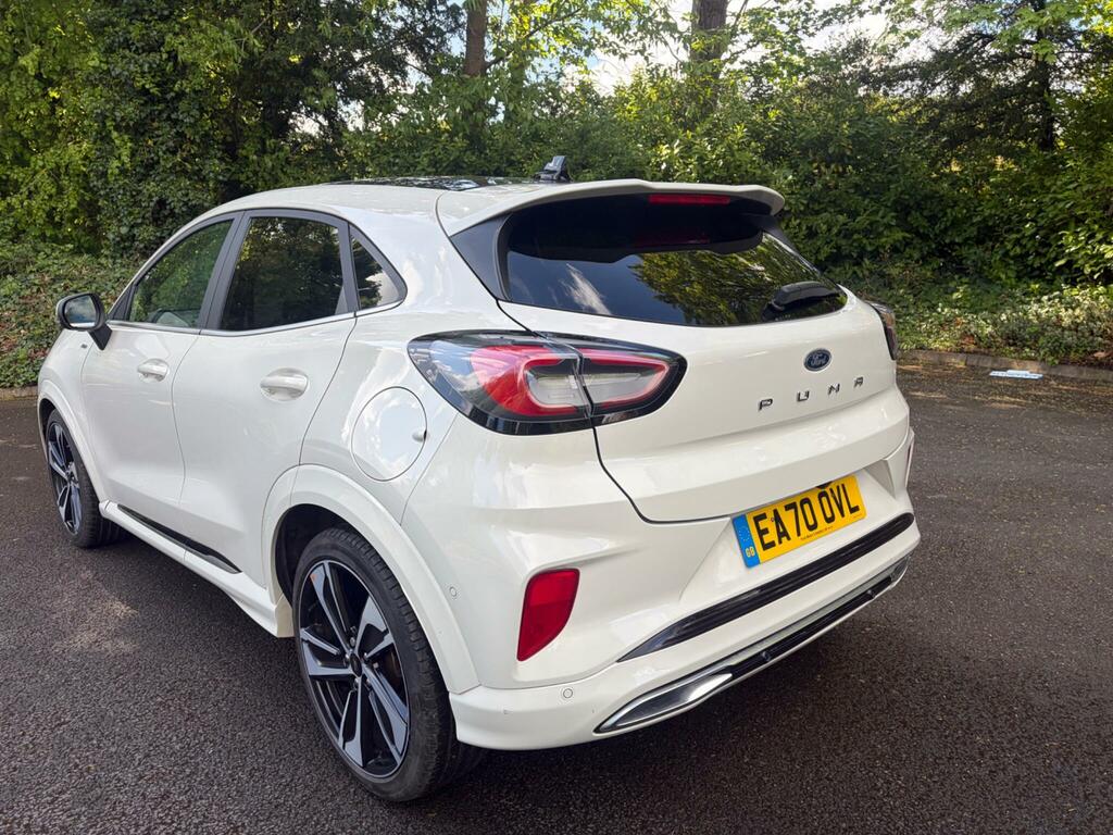 Ford Puma 1.0T Ecoboost Mhev St-line X Vignale Euro 6 Ss EA70OVL White #4