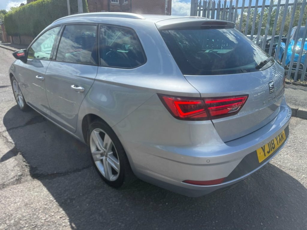 Seat Leon 1.4L Fr Technology YJ18YXR Silver #4