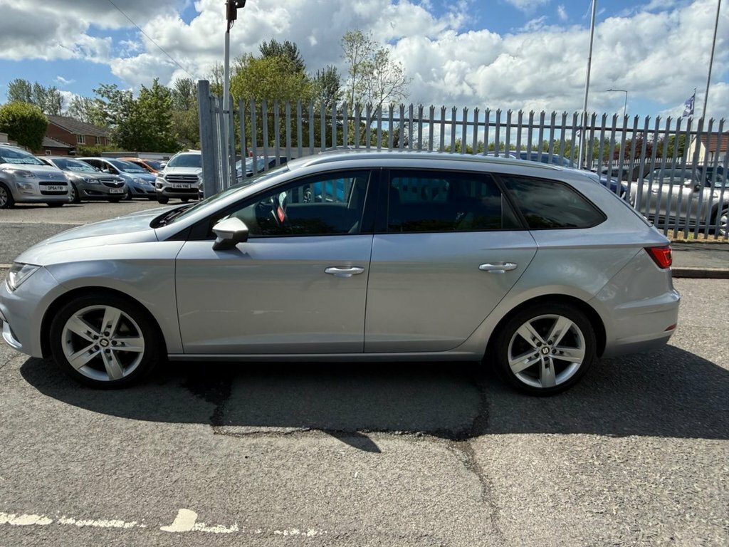 Seat Leon 1.4L Fr Technology YJ18YXR Silver #5