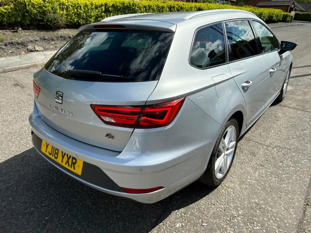 Seat Leon 1.4L Fr Technology YJ18YXR Silver #3