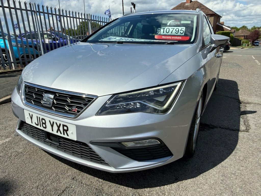 Seat Leon 1.4L Fr Technology YJ18YXR Silver #6