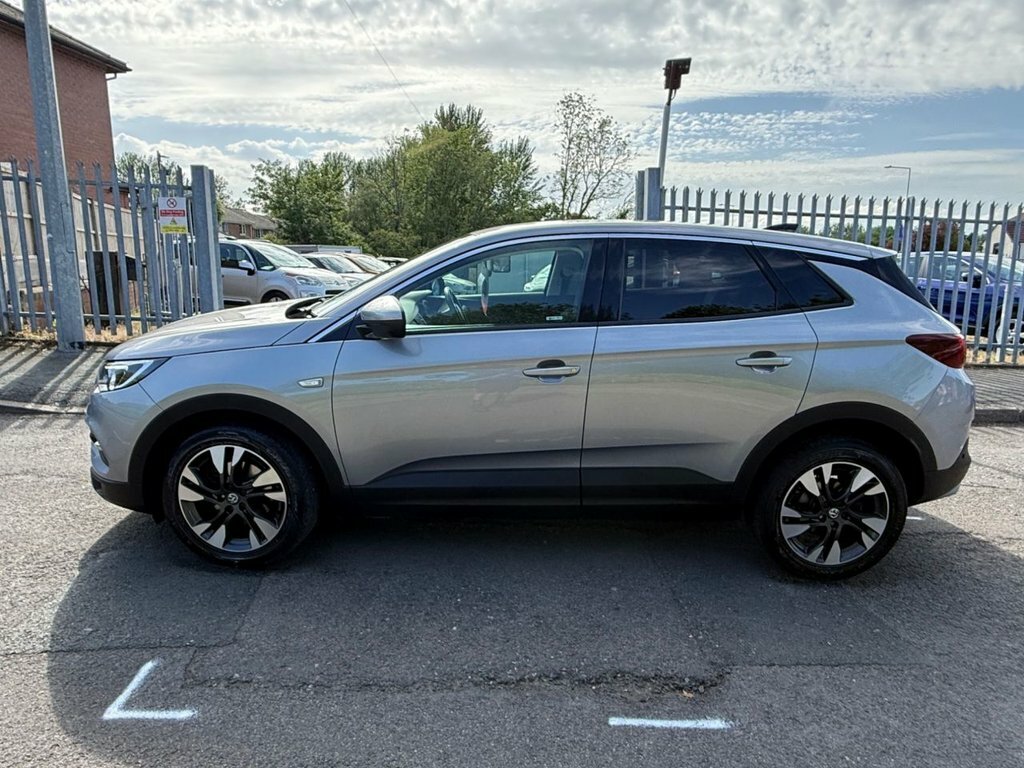 Vauxhall Grandland X 1.5L Sport Nav DY68ZYJ Grey #5