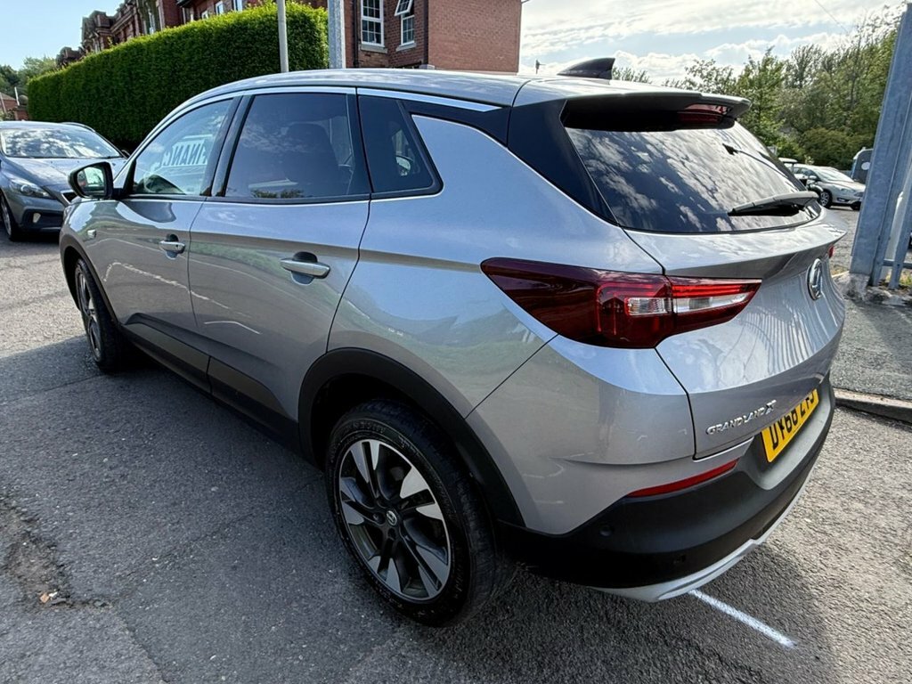 Vauxhall Grandland X 1.5L Sport Nav DY68ZYJ Grey #4