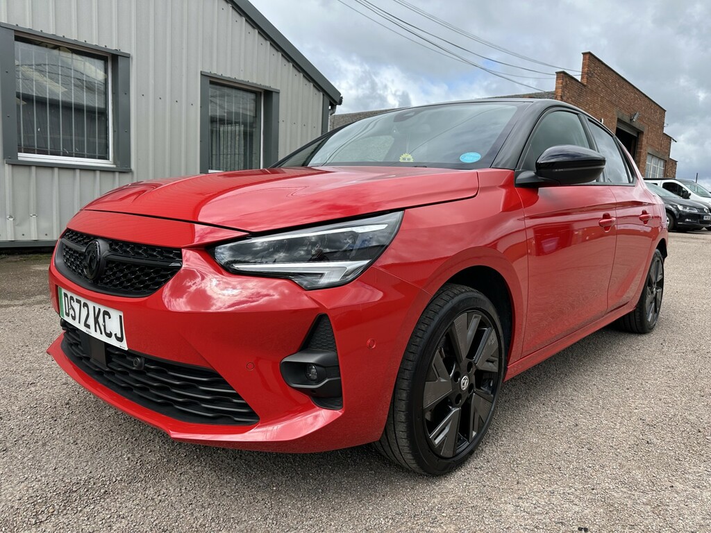 Vauxhall Corsa-e Hatchback 50Kwh Anniversary Edition 202272 DS72KCJ Red #2