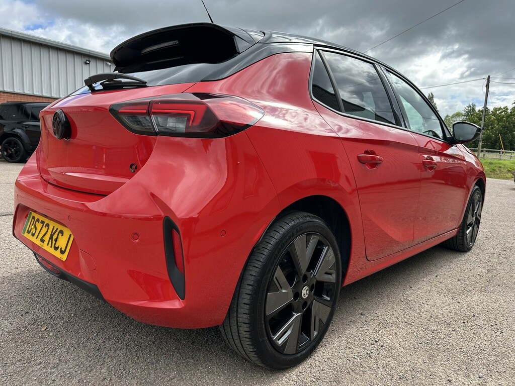Vauxhall Corsa-e Hatchback 50Kwh Anniversary Edition 202272 DS72KCJ Red #5