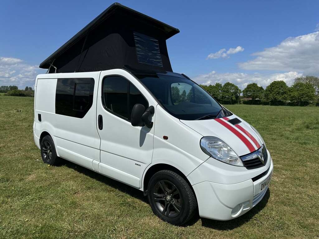 Vauxhall Vivaro Camper Van 2.0 2900 Cdti 201414 White