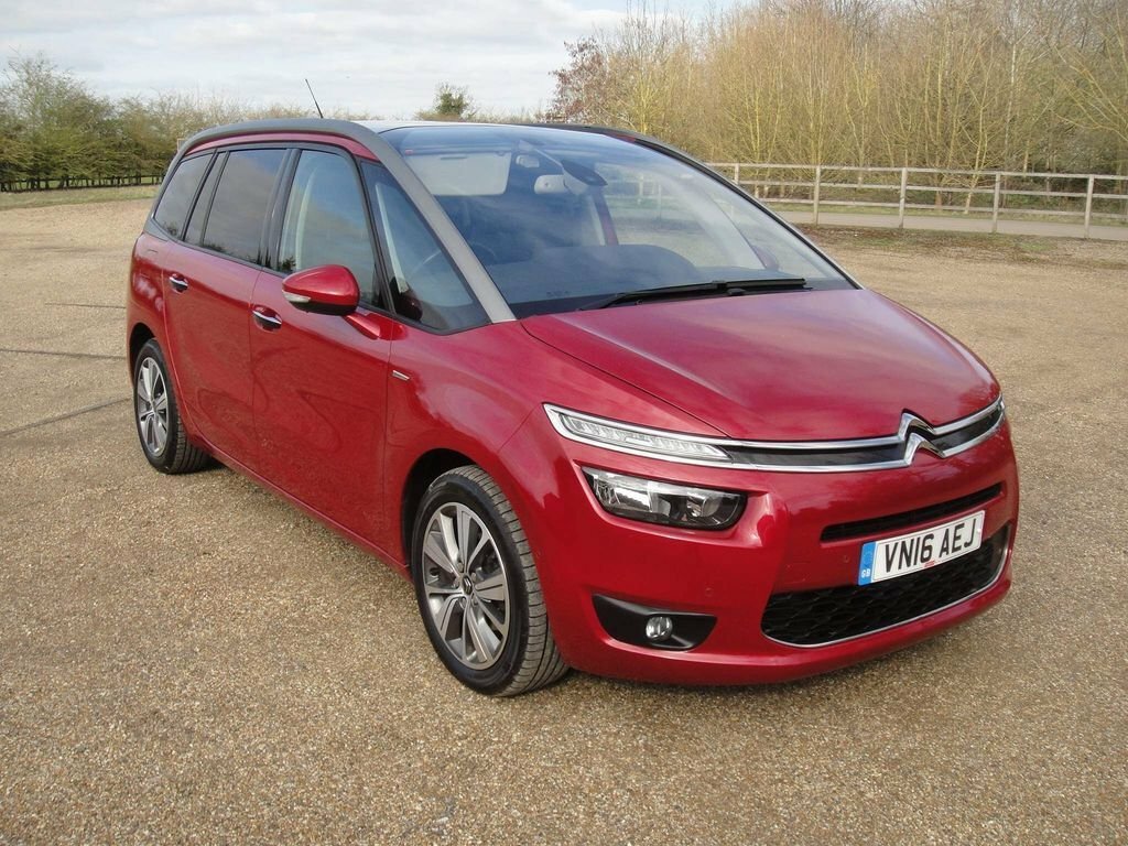 Citroen C4 Picasso Mpv 1.6 Thp Exclusive 201616 Red