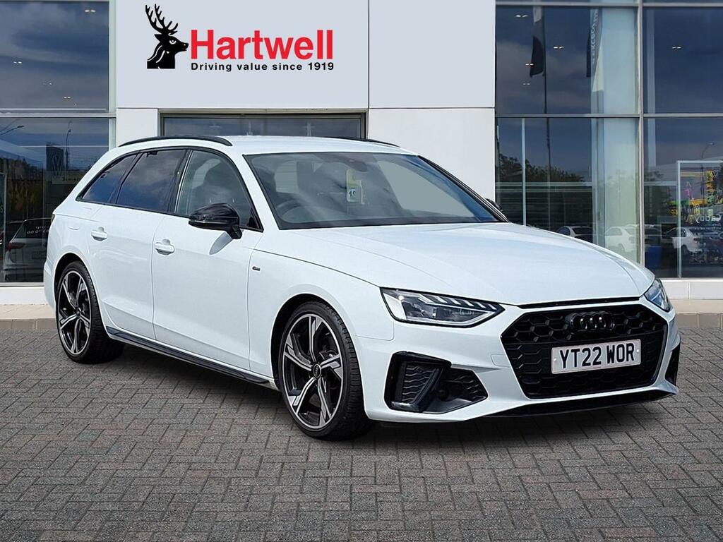 Audi A4 Avant 2.0 Tfsi 35 Black Edition Estate S Tron White