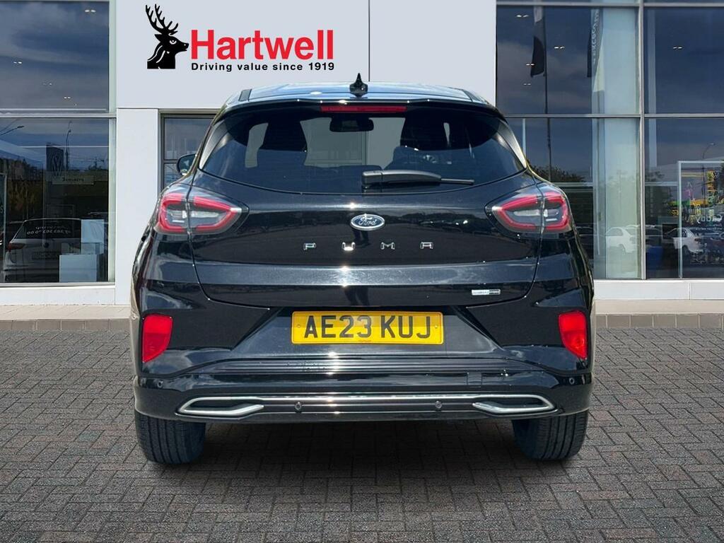 Ford Puma 1.0T Ecoboost Mhev St-line Vignale Suv AE23KUJ Black #4