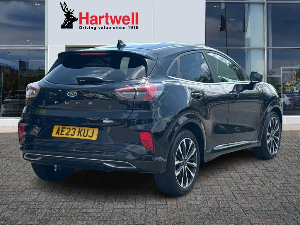 Ford Puma 1.0T Ecoboost Mhev St-line Vignale Suv AE23KUJ Black #3