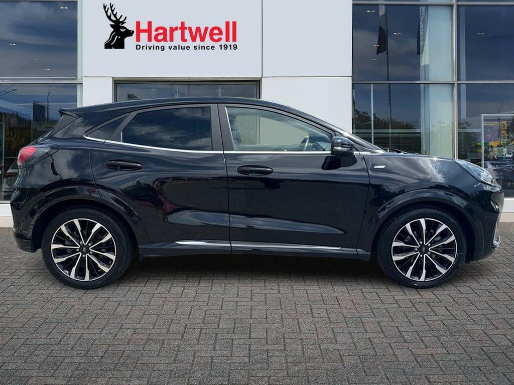 Ford Puma 1.0T Ecoboost Mhev St-line Vignale Suv AE23KUJ Black #2