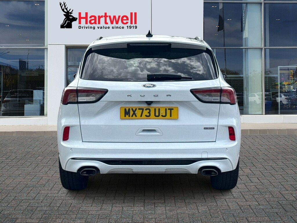 Ford Kuga 2.5H Duratec St-line X Edition Suv Hybr MX73UJT White #4