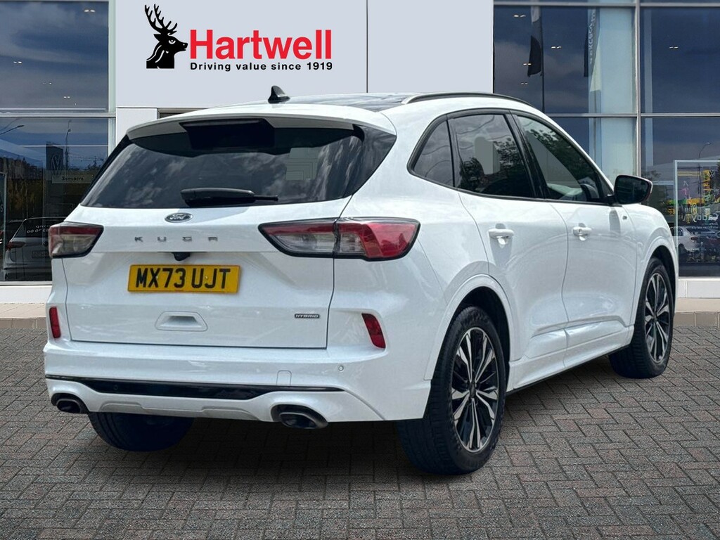 Ford Kuga 2.5H Duratec St-line X Edition Suv Hybr MX73UJT White #3