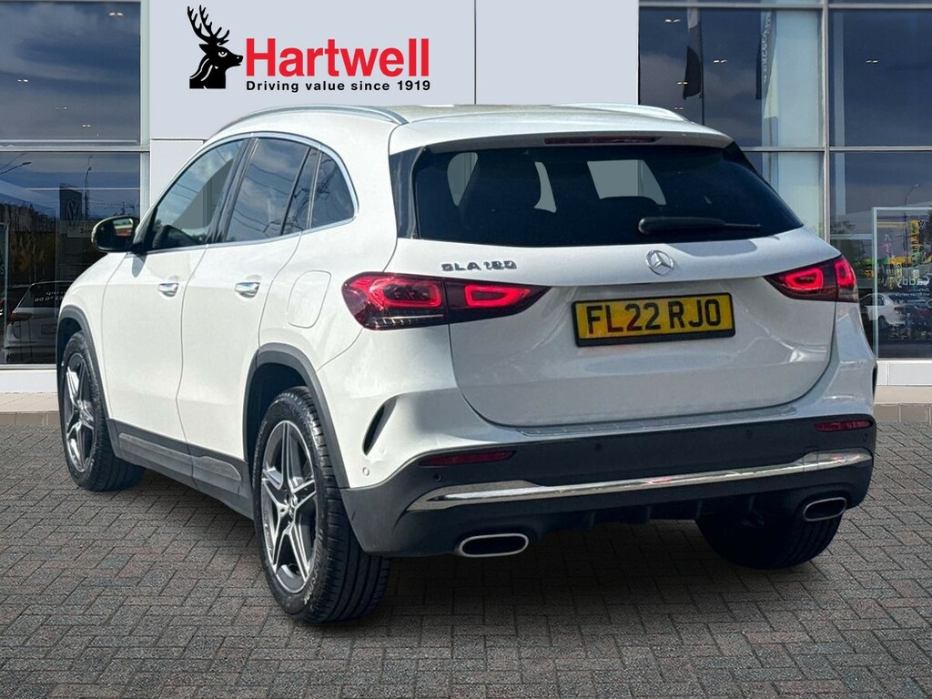 Mercedes-Benz GLA Class 1.3 Gla180 Amg Line Premium Suv 7G-dc FL22RJO White #5