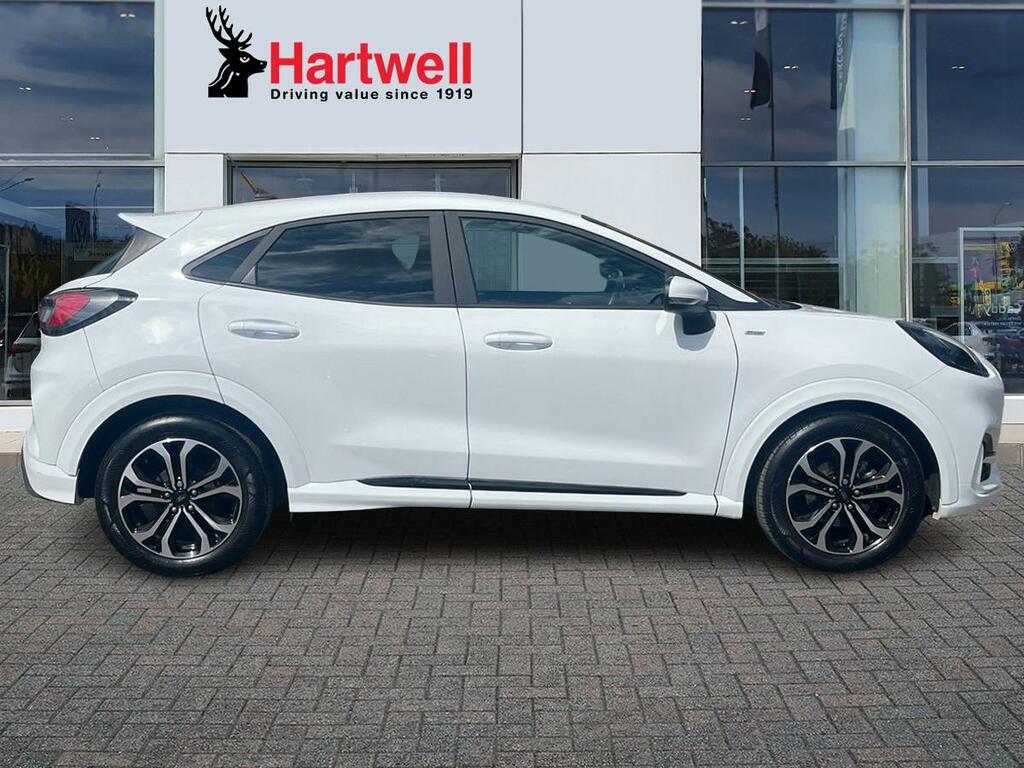 Ford Puma 1.0T Ecoboost Mhev St-line Suv Hybrid M OV73LBY White #2