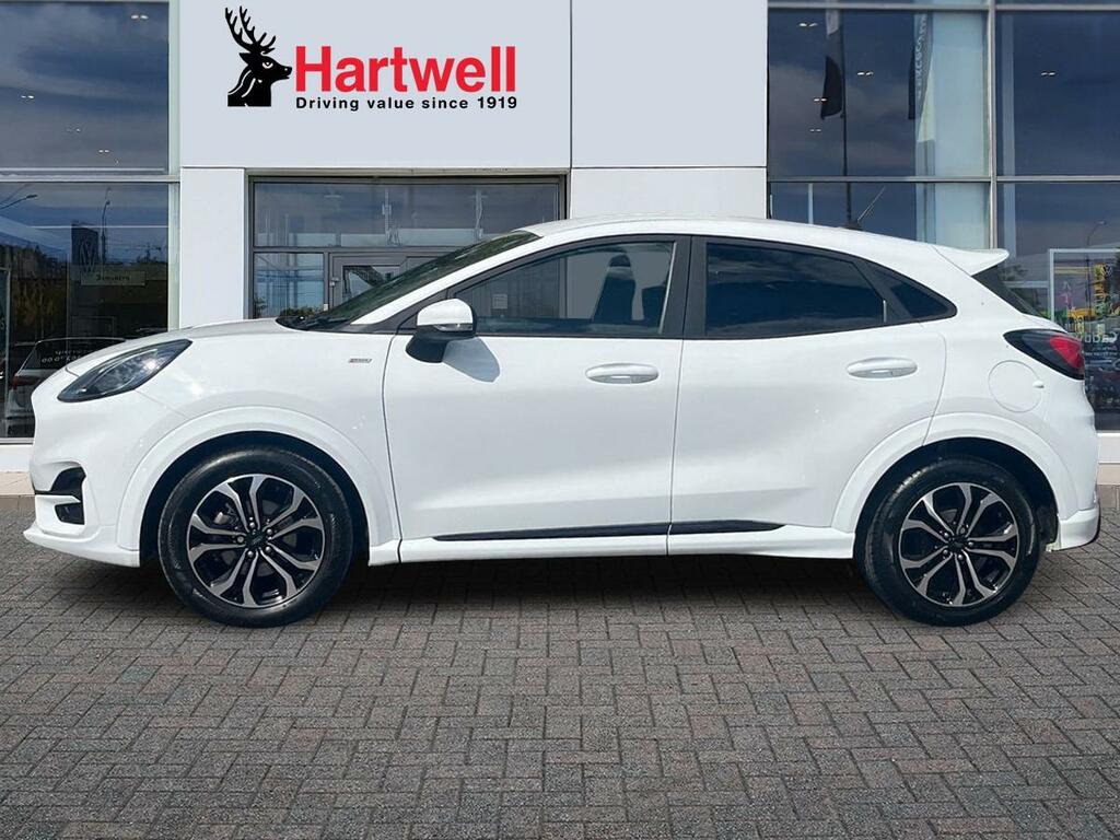 Ford Puma 1.0T Ecoboost Mhev St-line Suv Hybrid M OV73LBY White #6