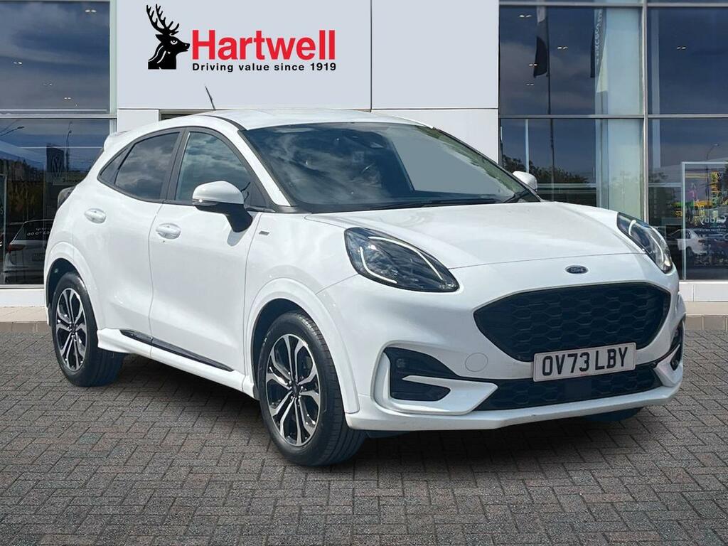 Ford Puma 1.0T Ecoboost Mhev St-line Suv Hybrid M White