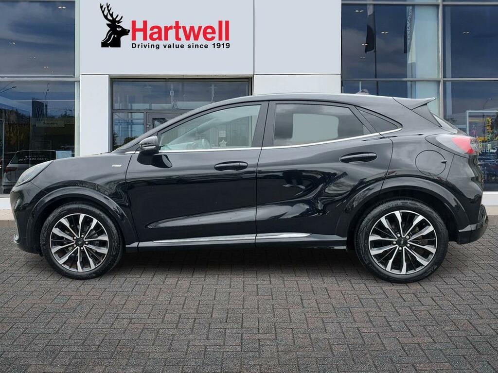 Ford Puma 1.0T Ecoboost Mhev St-line Vignale Suv GD72JXO Black #6