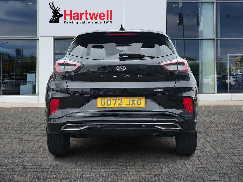 Ford Puma 1.0T Ecoboost Mhev St-line Vignale Suv GD72JXO Black #4