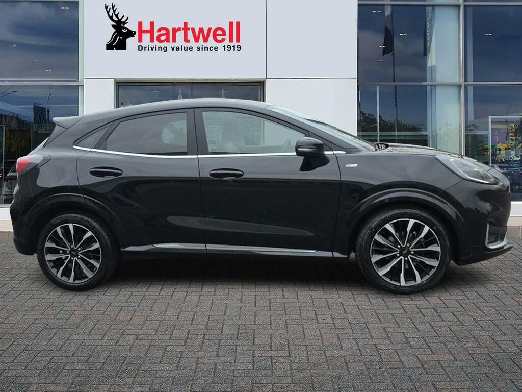 Ford Puma 1.0T Ecoboost Mhev St-line Vignale Suv GD72JXO Black #2