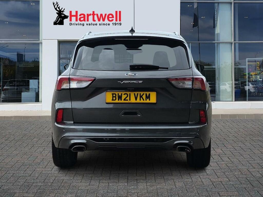 Ford Kuga 2.5 Duratec 14.4Kwh Vignale Suv Plug-in BW21VKM Red #4