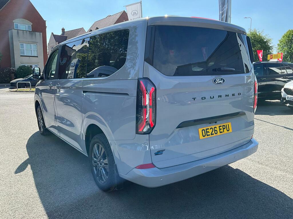Ford Tourneo Custom 340 65Kwh Titanium Minibus Double Cab Grey #5