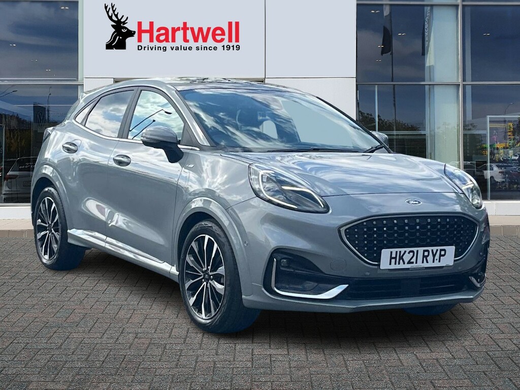 Ford Puma 1.0T Ecoboost Mhev St-line Vignale Suv Silver