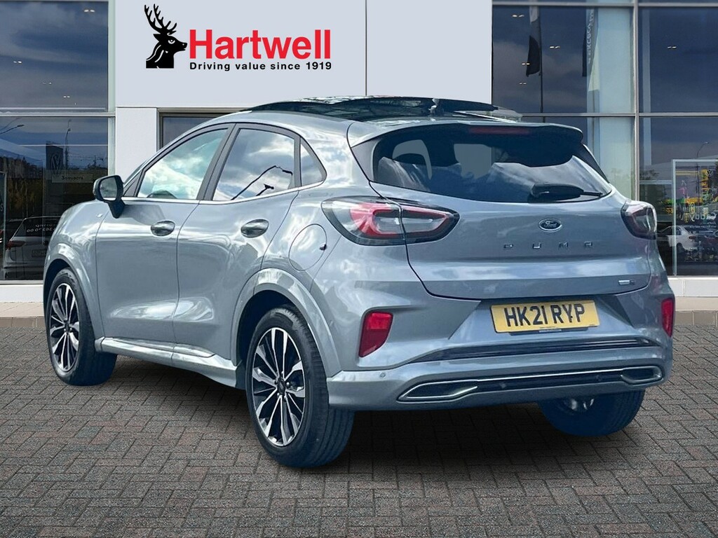 Ford Puma 1.0T Ecoboost Mhev St-line Vignale Suv HK21RYP Silver #5