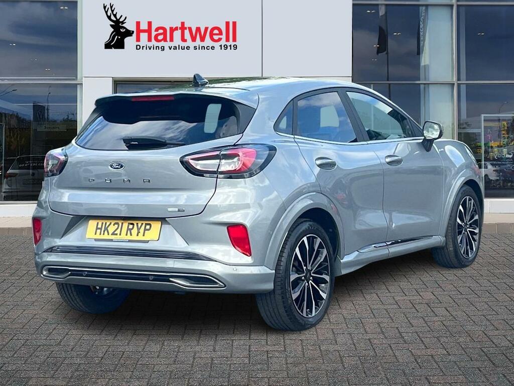 Ford Puma 1.0T Ecoboost Mhev St-line Vignale Suv HK21RYP Silver #3