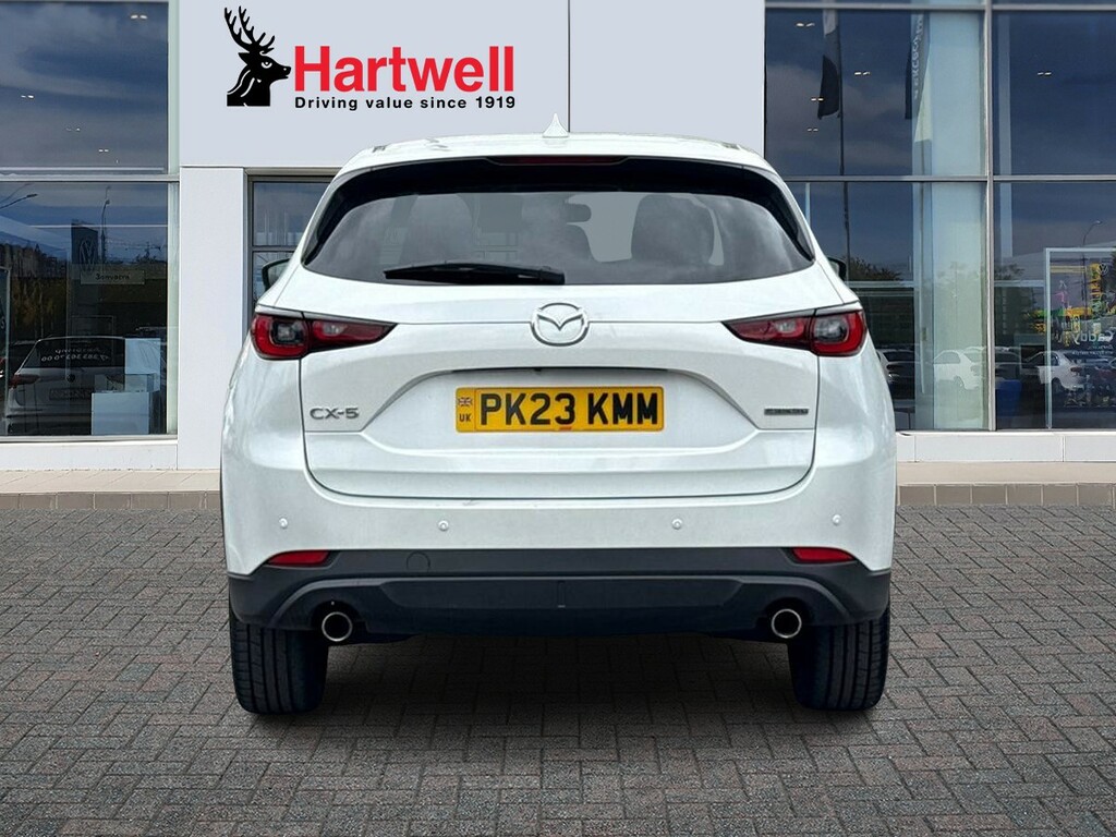 Mazda CX-5 2.0 E-skyactiv G Mhev Exclusive-line Suv Petro PK23KMM White #4