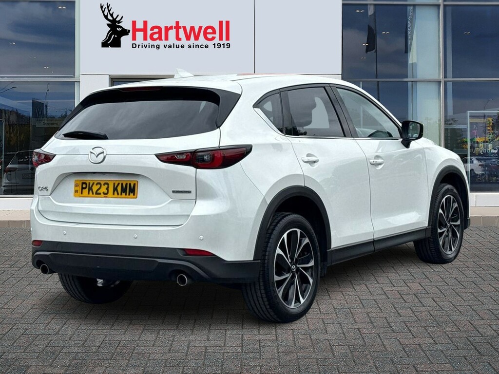 Mazda CX-5 2.0 E-skyactiv G Mhev Exclusive-line Suv Petro PK23KMM White #3