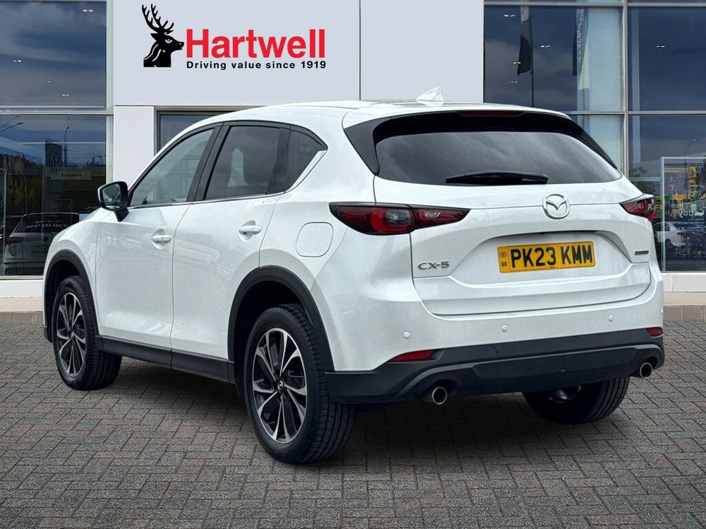 Mazda CX-5 2.0 E-skyactiv G Mhev Exclusive-line Suv Petro PK23KMM White #5