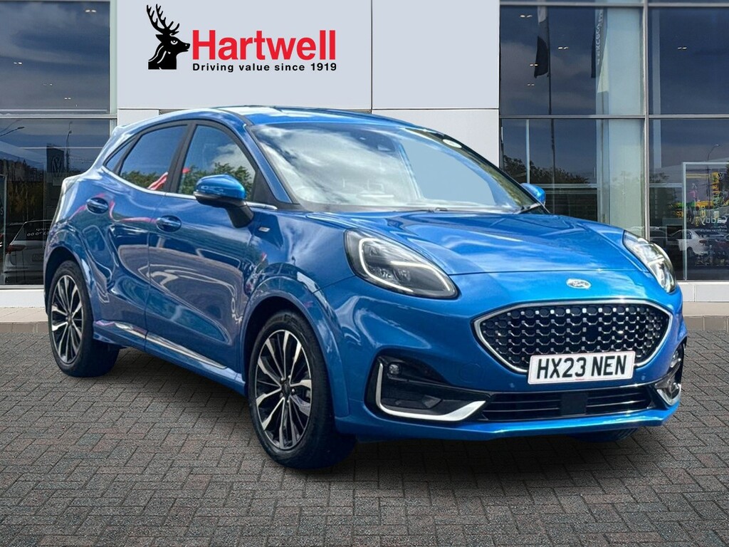 Ford Puma 1.0T Ecoboost Mhev St-line Vignale Suv Blue