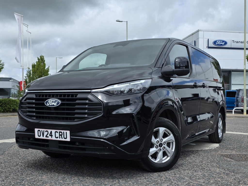 Ford Transit Custom 280 L1 H1 Limited 2.0 Ecoblue 136Ps Eu6 OV24CRU Black #3