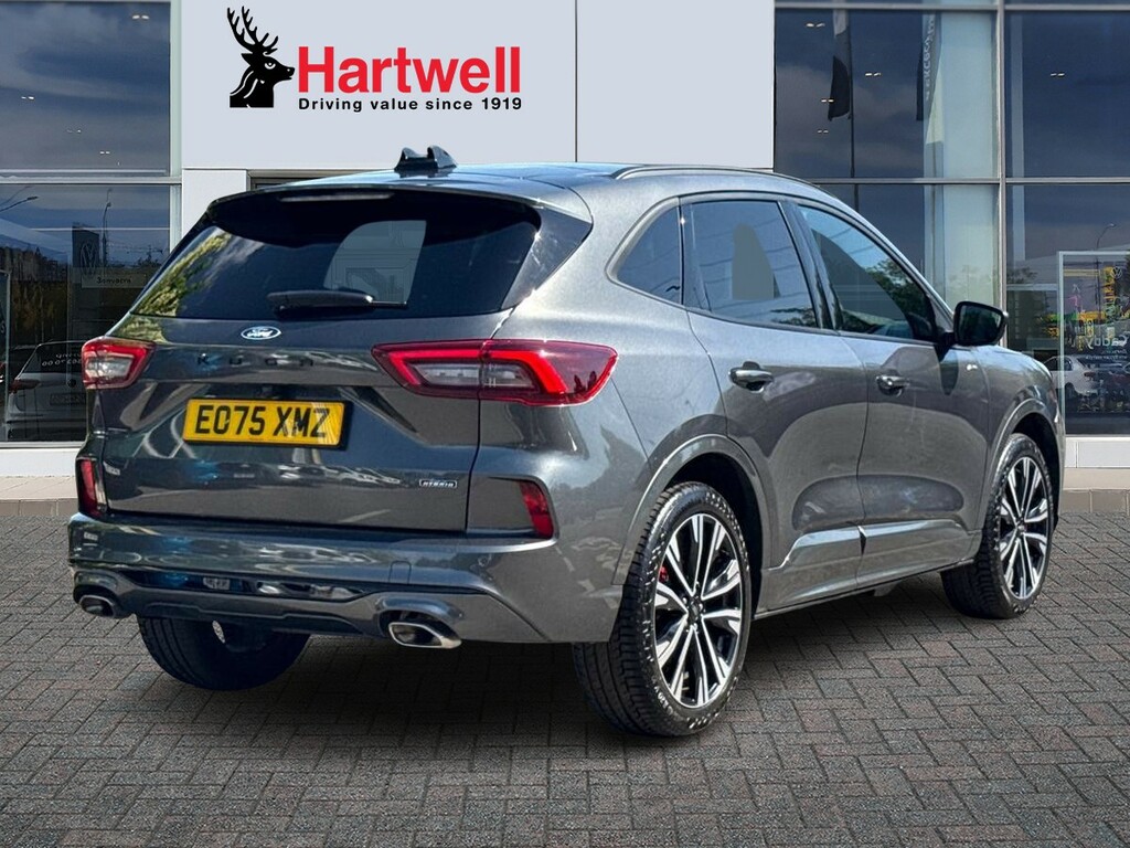 Ford Kuga 2.5 Duratec 14.4Kwh St-line X Suv Plug- E075XMZ Grey #3
