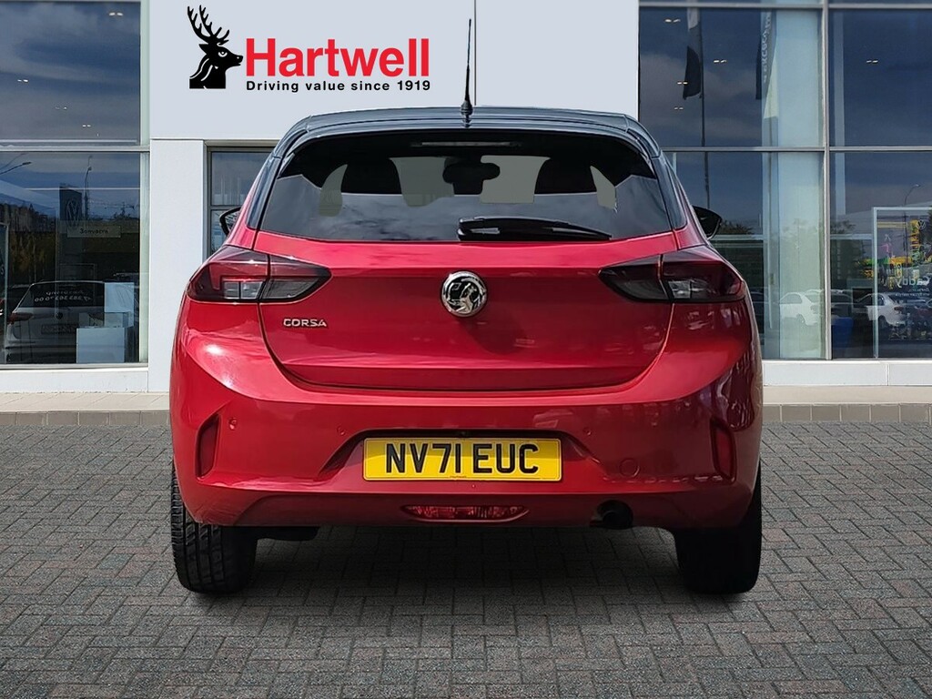 Vauxhall Corsa 1.2 Turbo Elite Edition Hatchback Manua NV71EUC Red #4