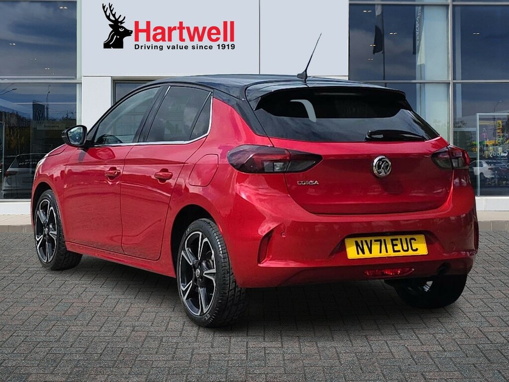 Vauxhall Corsa 1.2 Turbo Elite Edition Hatchback Manua NV71EUC Red #5