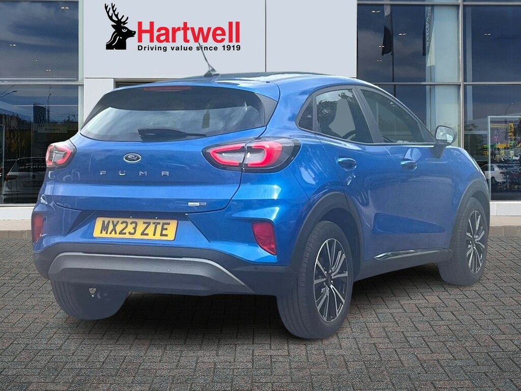 Ford Puma 1.0T Ecoboost Mhev Titanium Suv Hybrid MX23ZTE Blue #3