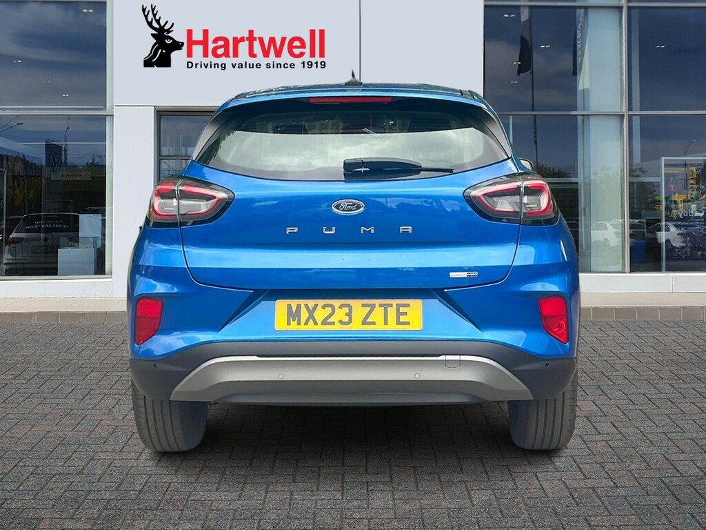 Ford Puma 1.0T Ecoboost Mhev Titanium Suv Hybrid MX23ZTE Blue #4