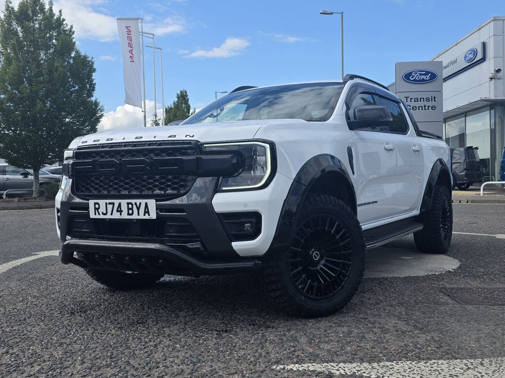 Ford Ranger Wildtrak Obsidian Edition 2.0 Td Ecoblue RJ74BYA White #3