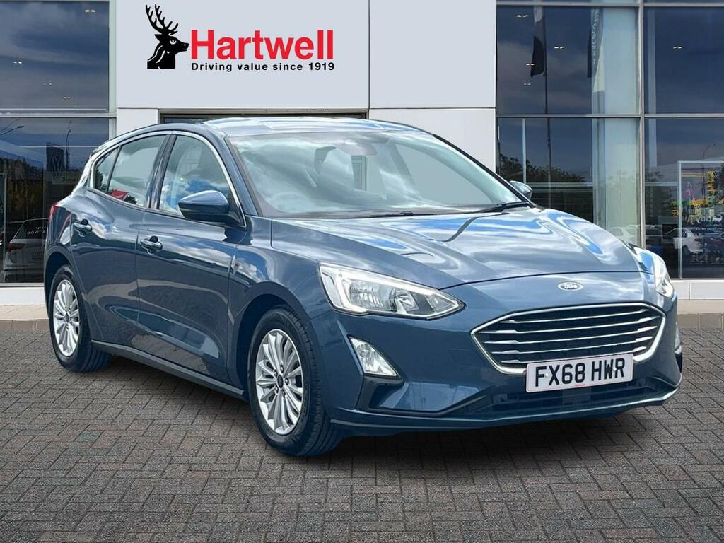 Ford Focus 1.0T Ecoboost Titanium Hatchback Blue
