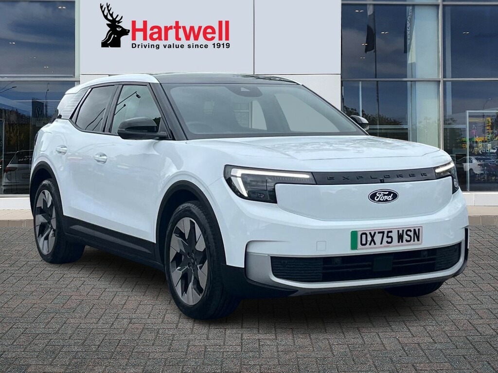 Ford Explorer Extended Range 77Kwh Premium Suv White