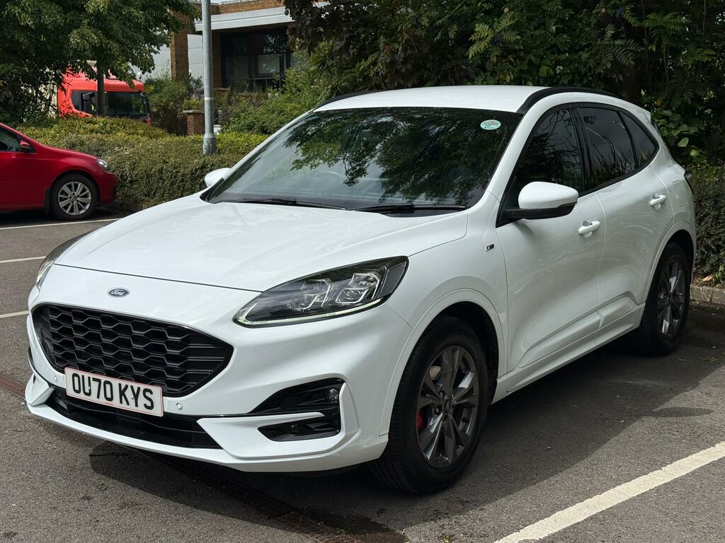 Ford Kuga St-line 1.5 Ecoboost 150Ps OU70KYS White #4