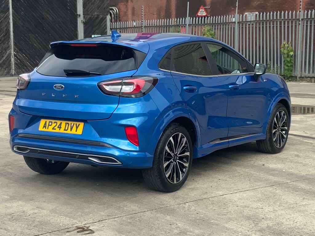 Ford Puma St-line Vignale 1.0 Ecoboost Mhev 155Ps AP24DVY Blue #4