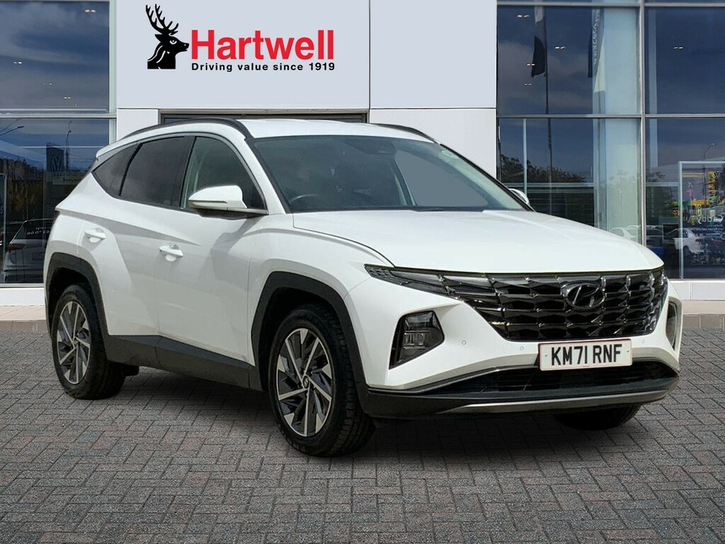 Hyundai Tucson 1.6 Tgdi 48V Mhd Premium 2Wd White
