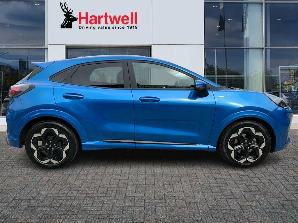 Ford Puma 1.0T Ecoboost Mhev St-line X Suv Hybrid FG25OZV Blue #2
