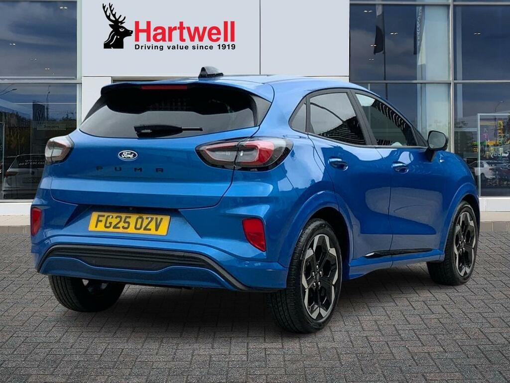 Ford Puma 1.0T Ecoboost Mhev St-line X Suv Hybrid FG25OZV Blue #3